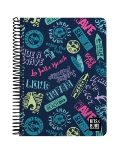 CUADERNO PP 4º 80H 90G C4MM BampB BEACH 212x148x16cm